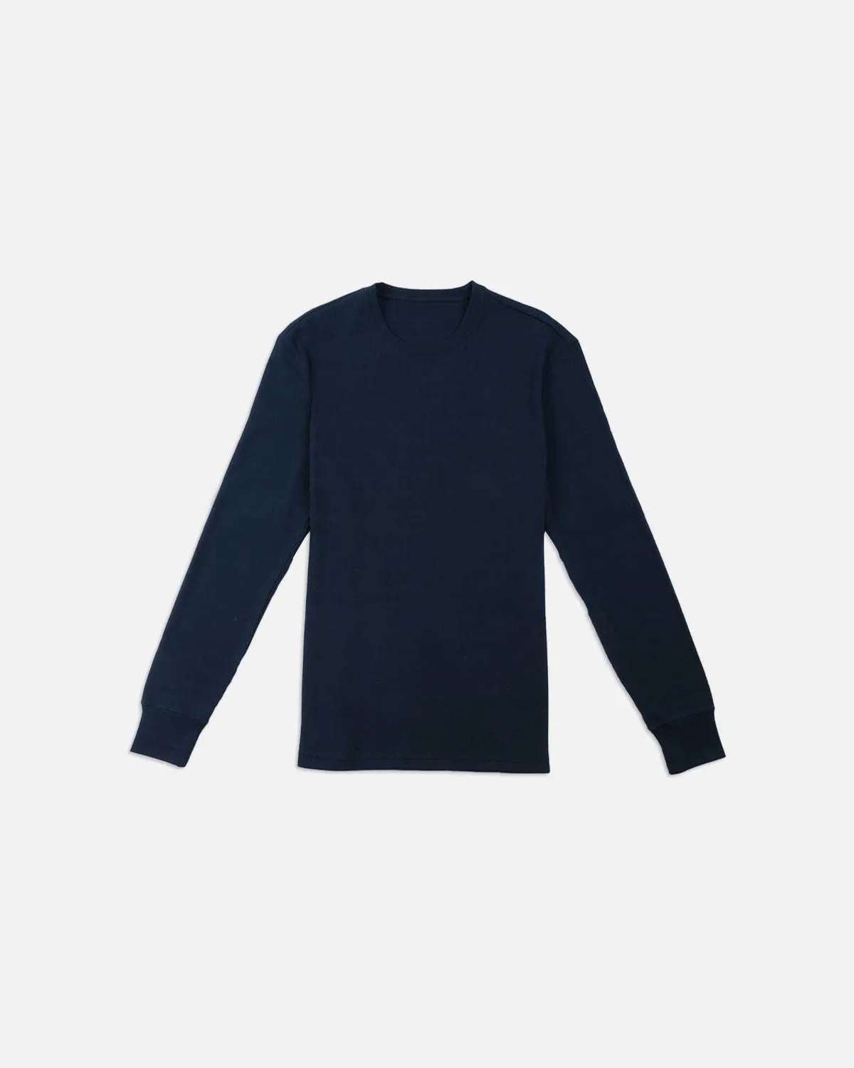Luxe Organic Waffle Thermal Crew