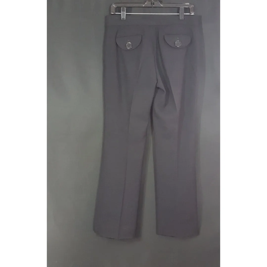 Marc Jacobs Black Wool Trousers Size 6 Petite