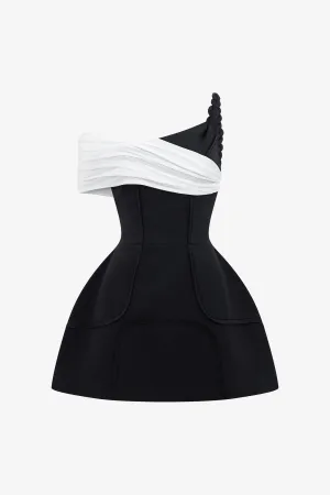 Monot Asymmetrical Mini Dress