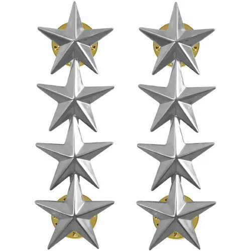 Officer Coat Device: Four-Star Admiral / General 1"