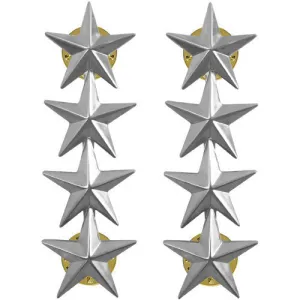 Officer Coat Device: Four-Star Admiral / General 1"