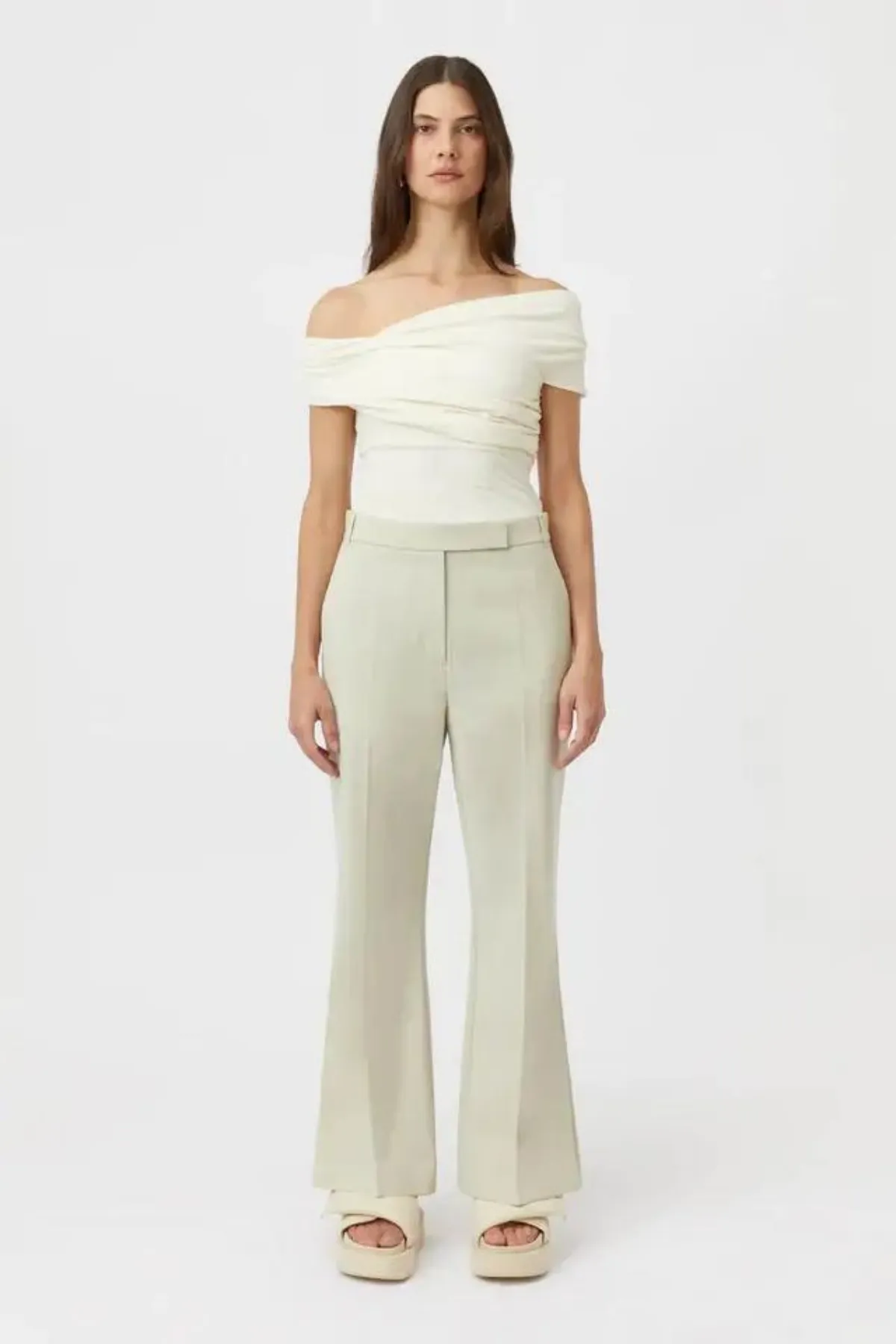 PETRA CROPPED PANT PALE PISTACHIO