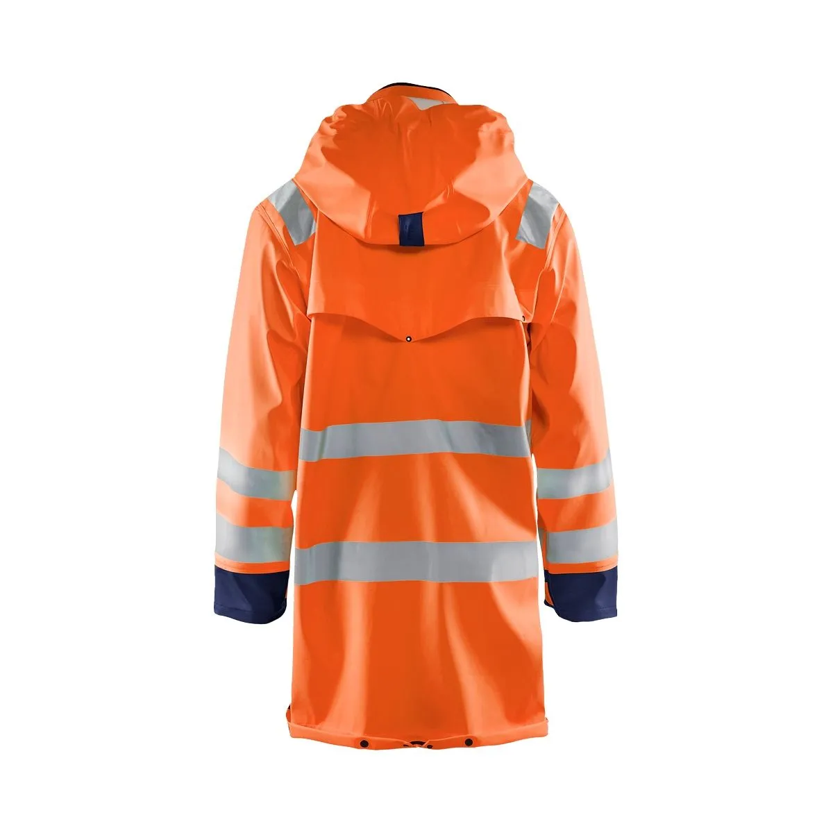 Rain&#x20;Coat&#x20;High&#x20;Vis&#x20;Level&#x20;2&#x20;4306&#x20;High&#x20;Vis&#x20;Rood&#x2F;Zwart&#x20;-&#x20;Bl&#xE5;kl&#xE4;der