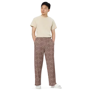 Recursia Fabrique Unknown II Men's Wide Leg Pants In Pink
