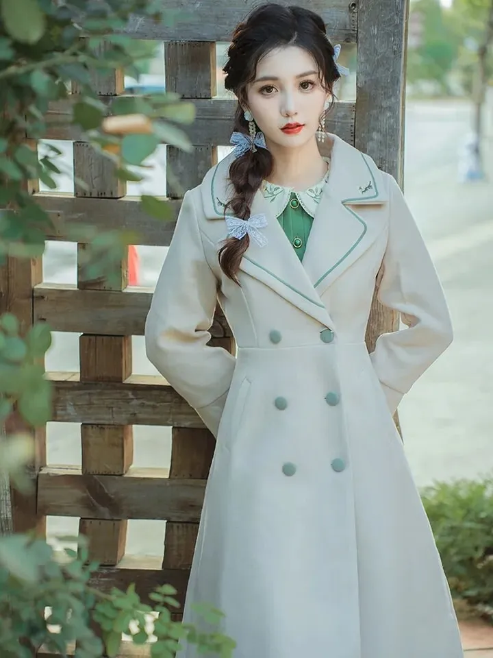 Roxanne coat, Vintage 80s wool coat, Vintage French Paris coat, Vintage women coat, Vintage cape coat, retro coat, 60s 50s 40s coat