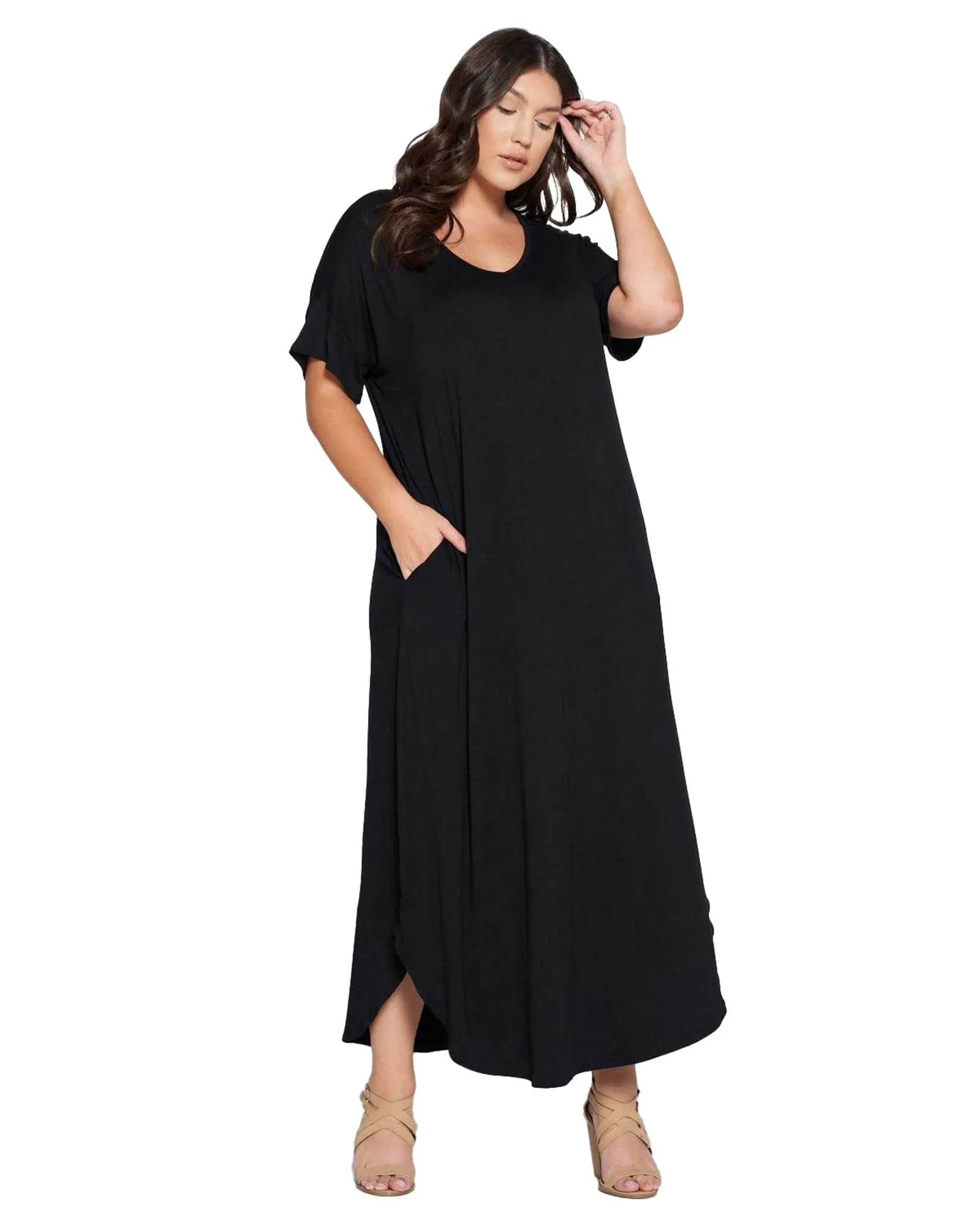 Scarlett Maxi Dress | Black