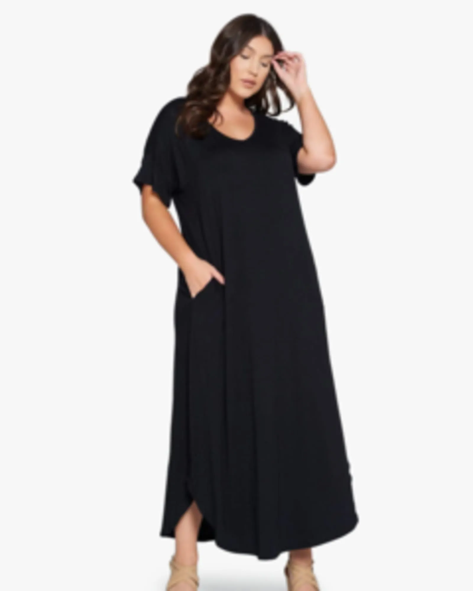 Scarlett Maxi Dress | Black