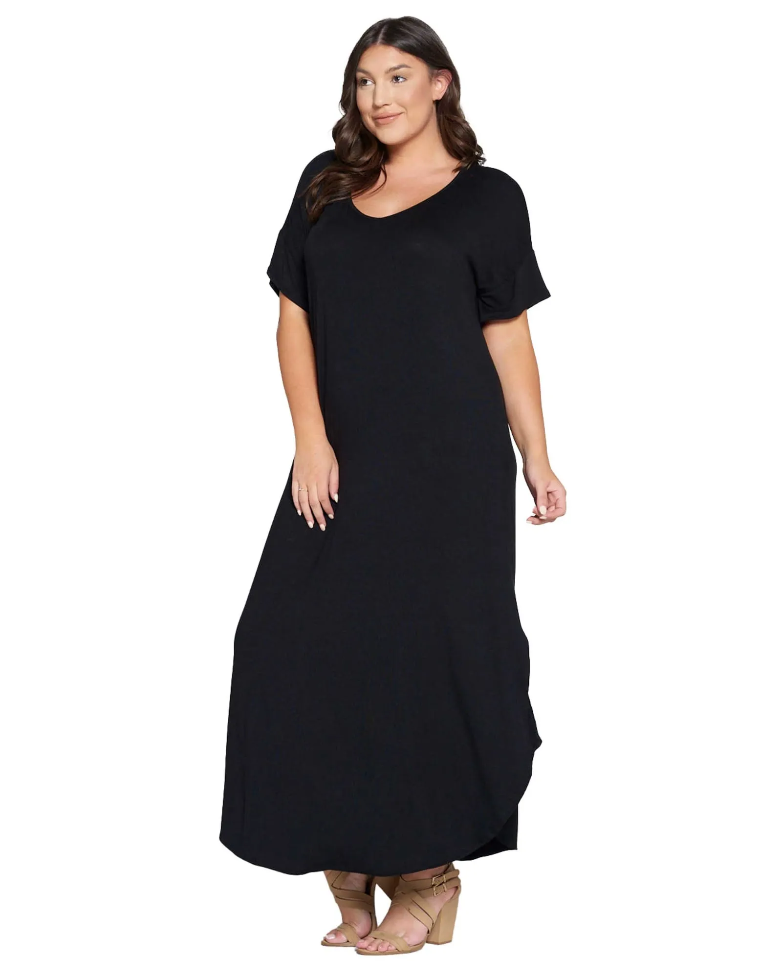 Scarlett Maxi Dress | Black