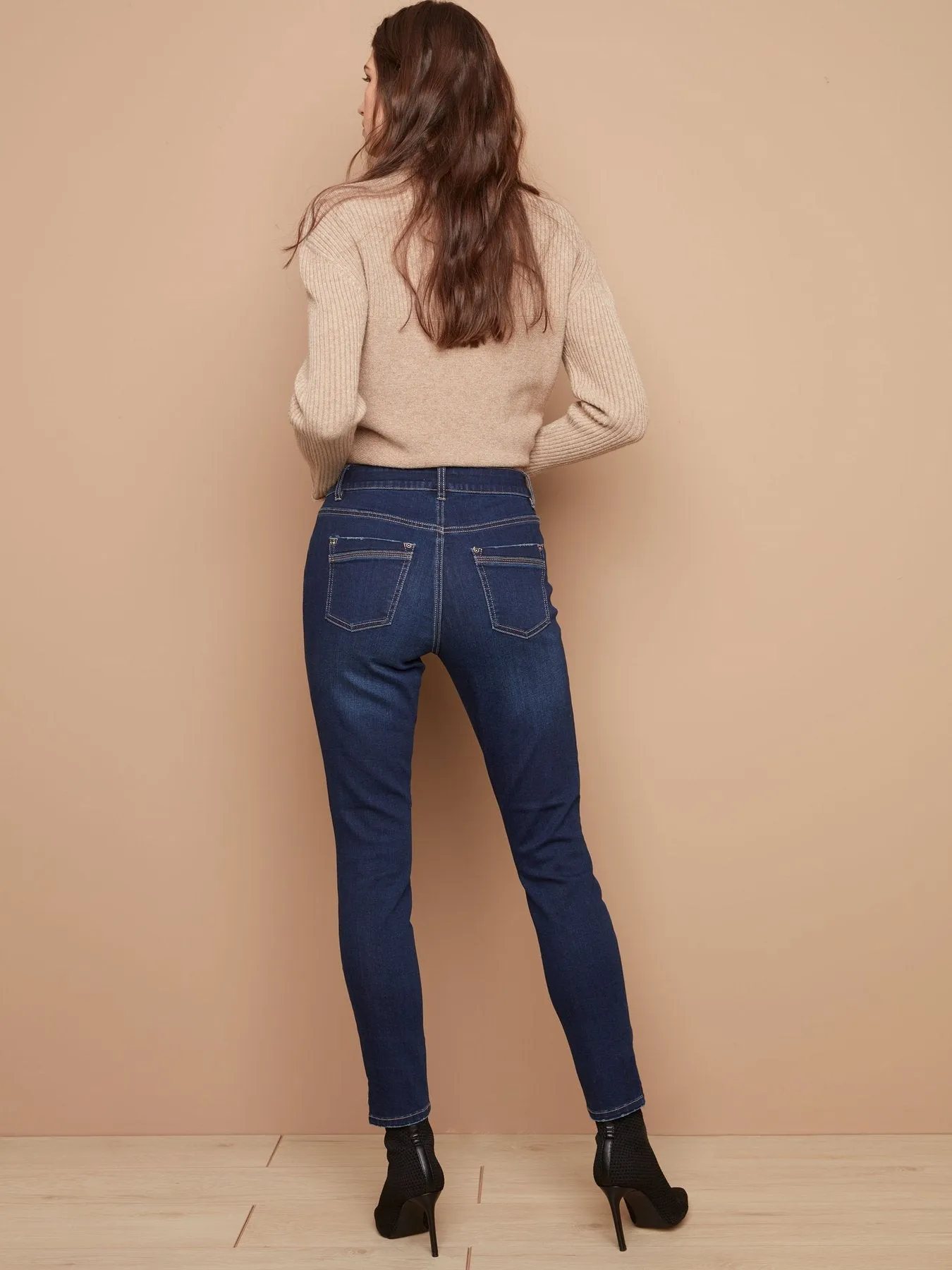 SIDE ZIP DEATIL JEANS