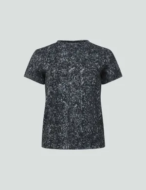 Signature Luxe Tee - Black Diamond