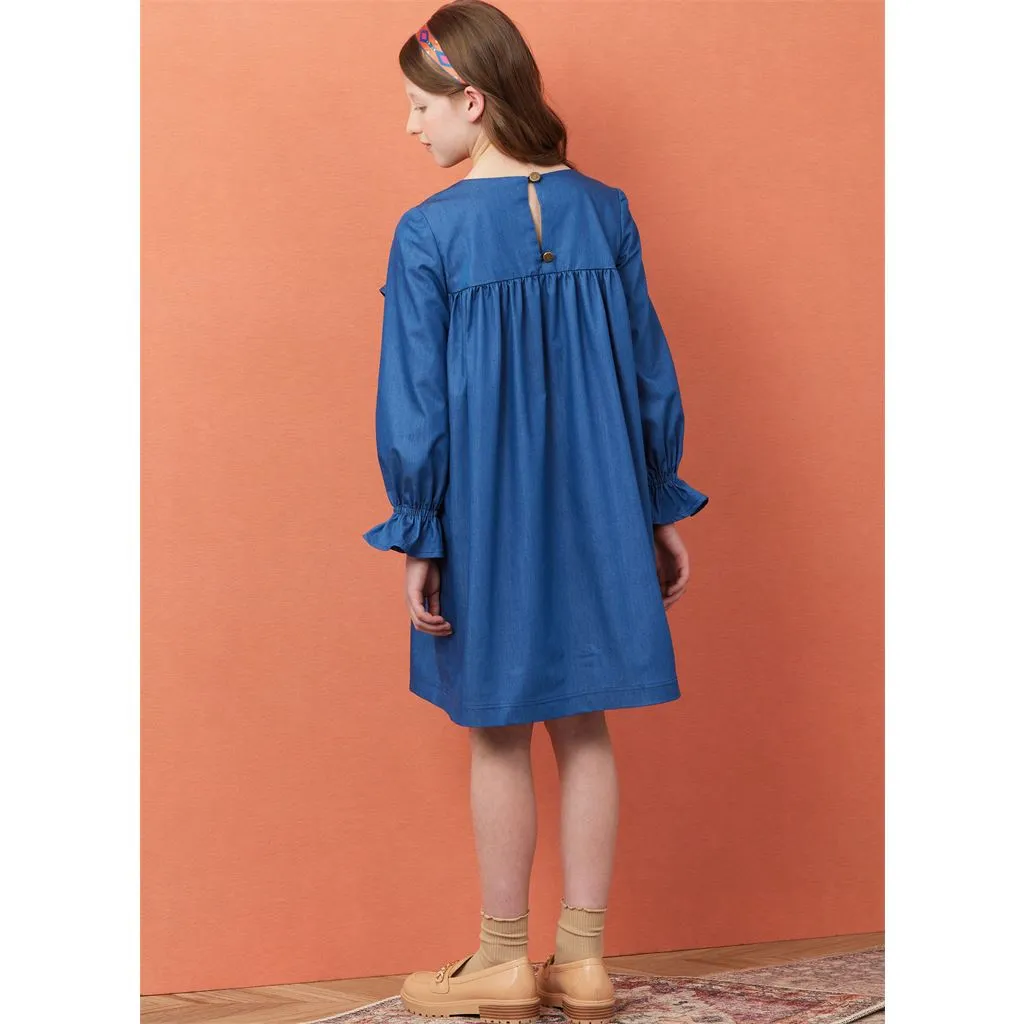 Simplicity Sewing Pattern S3015 Girls' Top, Dress and Pants