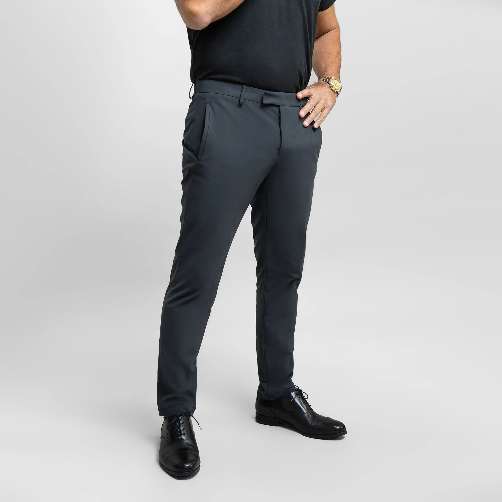 Soho FlexTech Pants - Charcoal