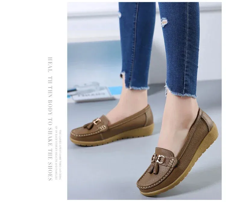 Spring Summer Breathable Casual Loafers For Women