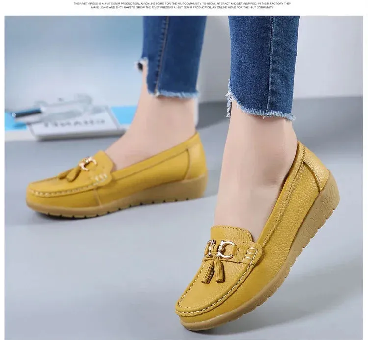 Spring Summer Breathable Casual Loafers For Women