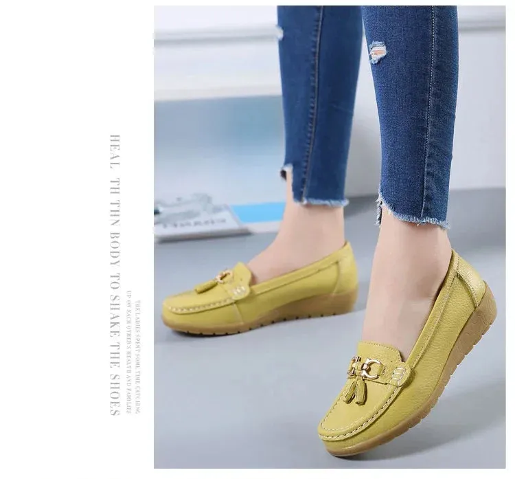 Spring Summer Breathable Casual Loafers For Women