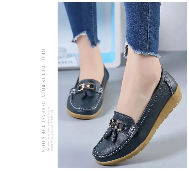 Spring Summer Breathable Casual Loafers For Women