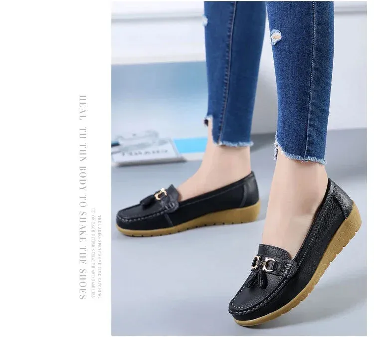 Spring Summer Breathable Casual Loafers For Women
