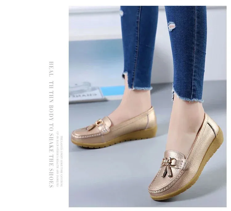 Spring Summer Breathable Casual Loafers For Women