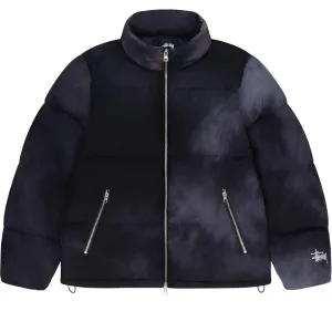 STÜSSY RECYCLED NYLON DOWN PUFFER // VINTAGE BLACK
