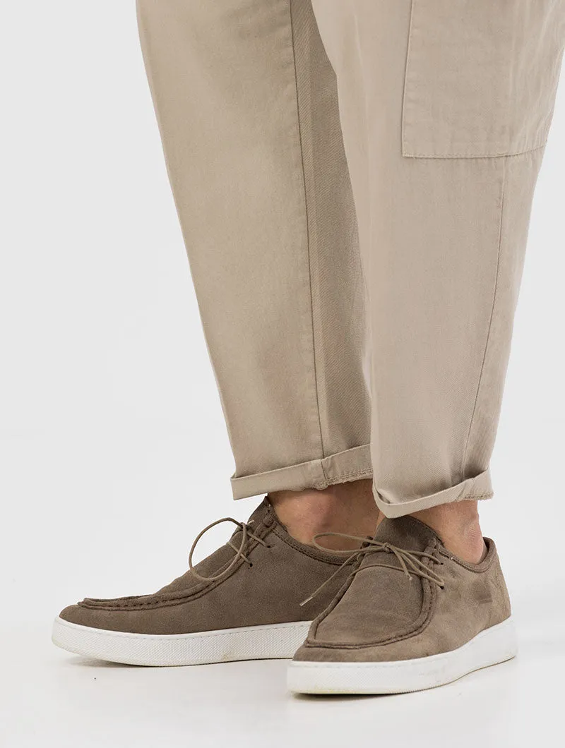TALAL CARGO PANTS IN BEIGE