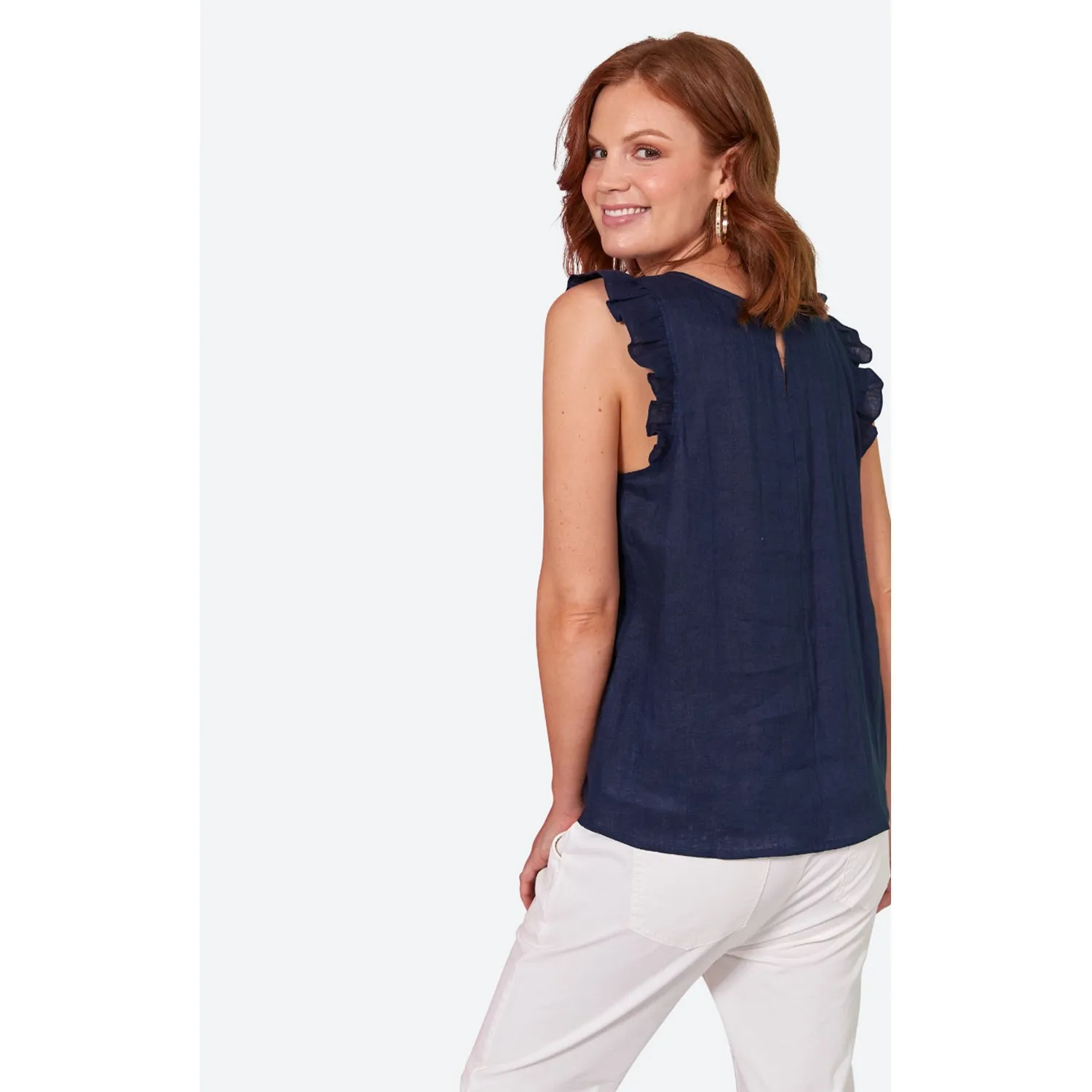Top La Vie Frill - Sapphire