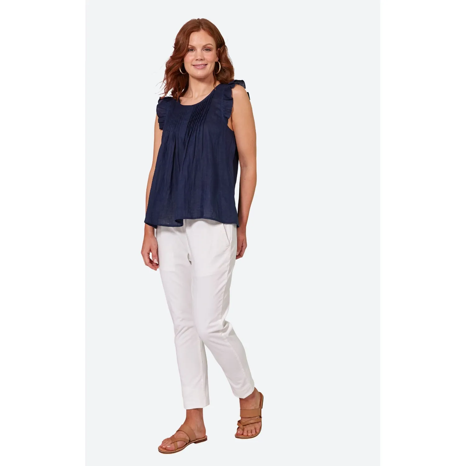 Top La Vie Frill - Sapphire