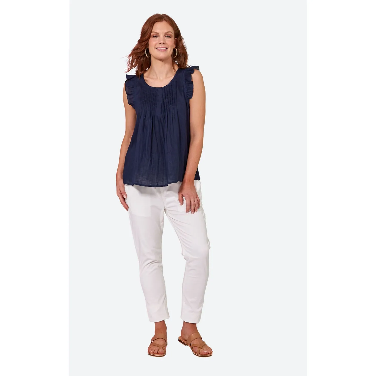 Top La Vie Frill - Sapphire