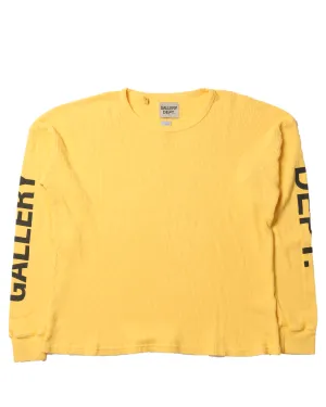 Yellow Thermal Shirt